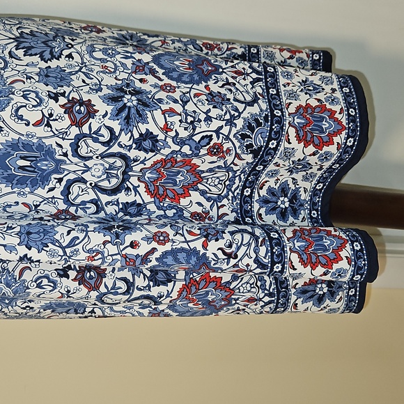 Max Studio Red, White & Blue Sleeveless Dress Size Large - Picture 3 of 7